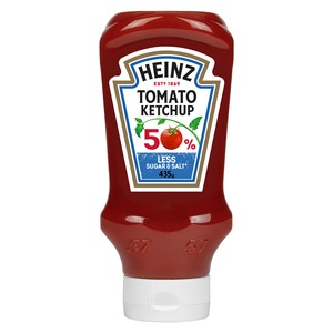 Heinz Less Sugar and Salt Tomato Ketchup 435g