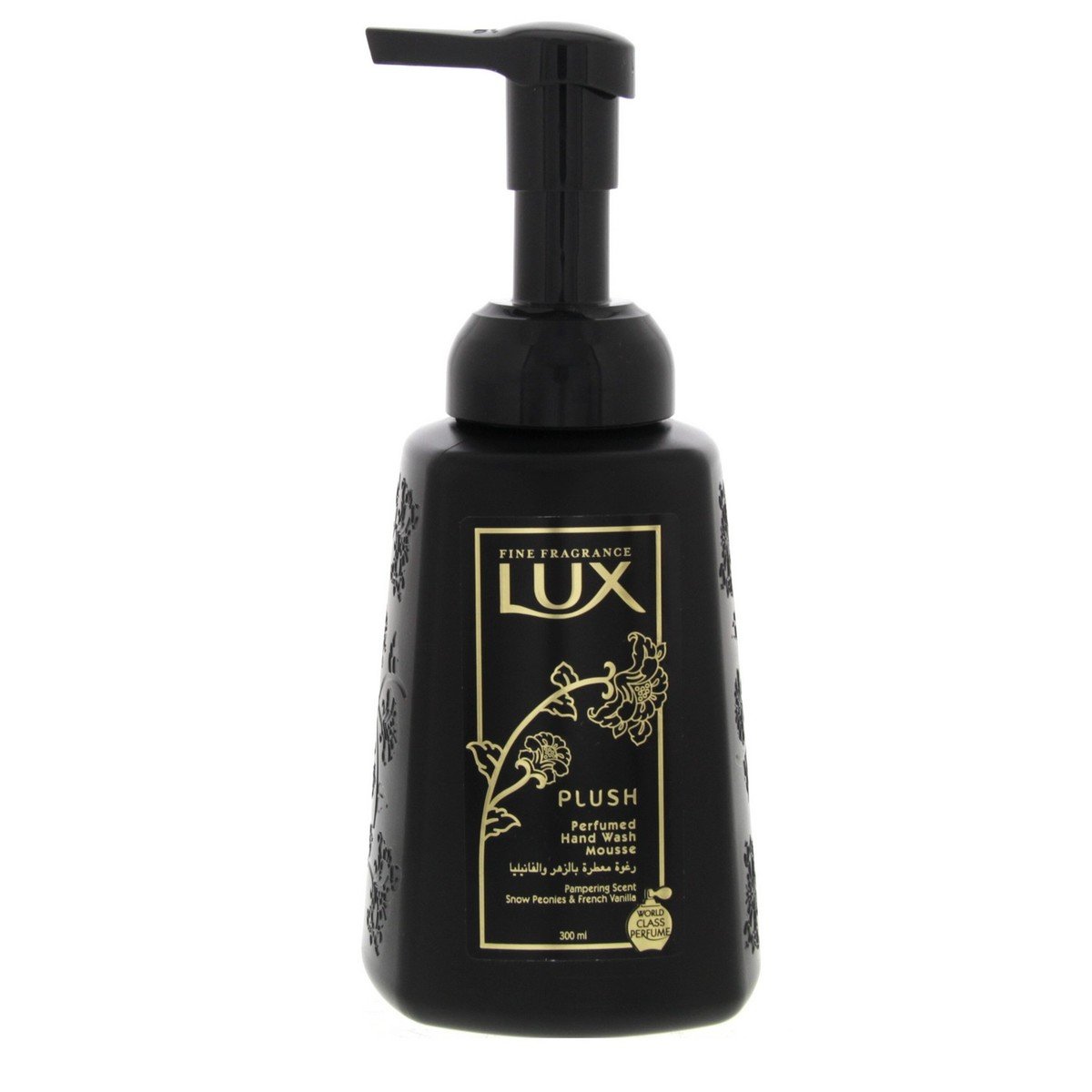 Lux Plush Perfumed Hand Wash Mousse Snow Peonies And French Vanilla 300 ml