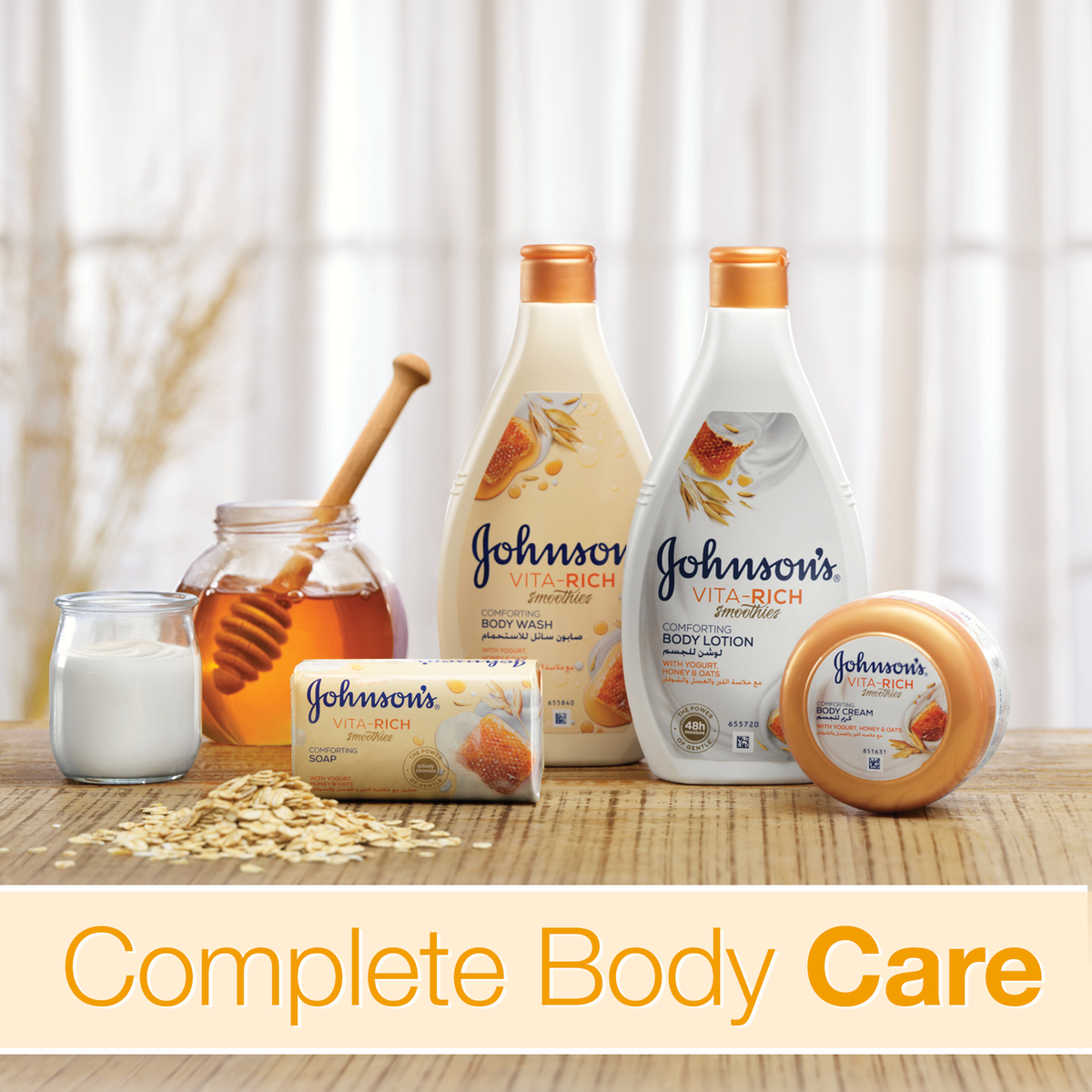 Johnson's Body Wash Vita-Rich Smoothies Comforting 250 ml
