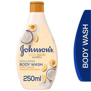 اشتري قم بشراء جونسون غسول الجسم فيتا ريتش المرطب الغني 250 مل Online at Best Price من الموقع - من لولو هايبر ماركت Shower Gel&Body Wash في السعودية