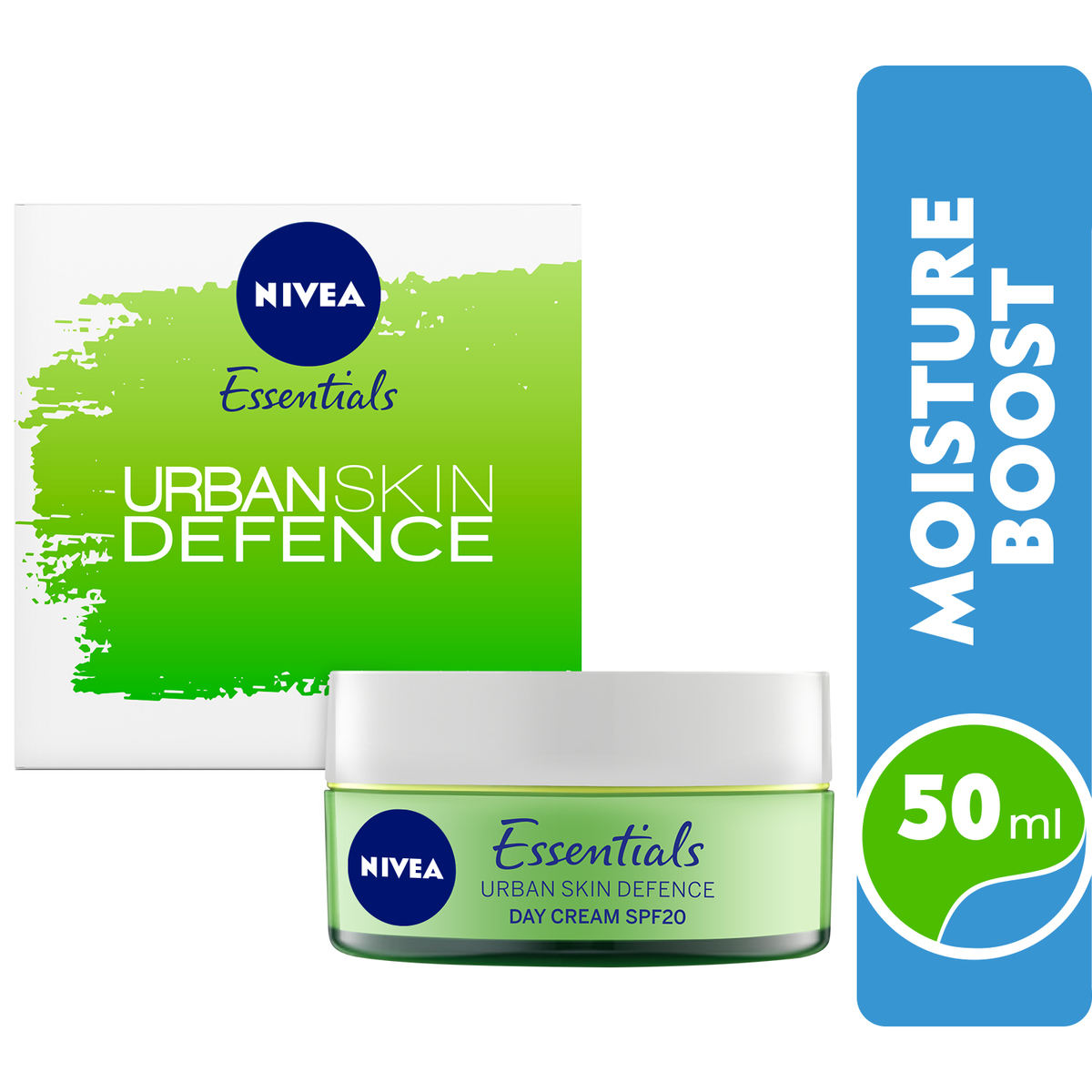 Nivea Essentials Urban Skin Defence Day Cream SPF 20 50 ml