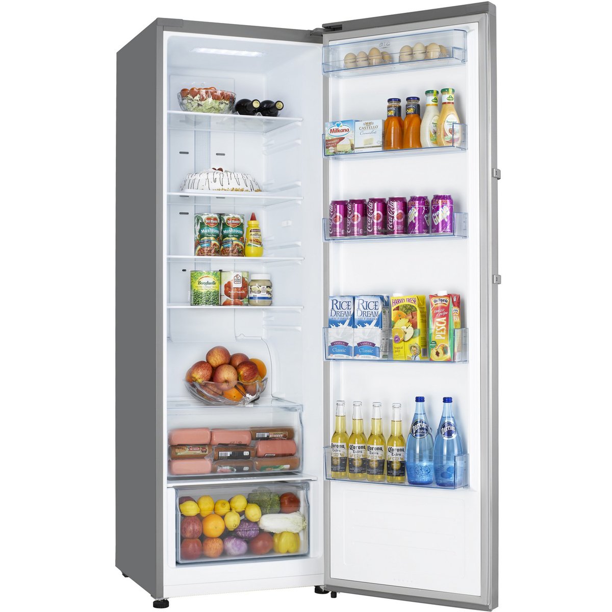 Hoover Upright Refrigerator HSL365L-S 360Ltr