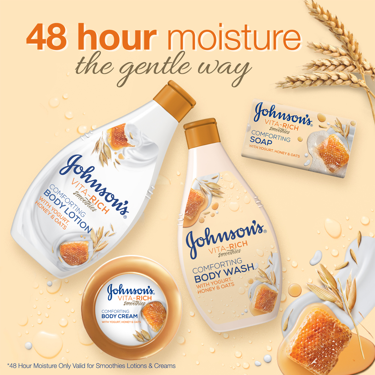 Johnson's Body Soap Vita-Rich Smoothies Comforting 125 g
