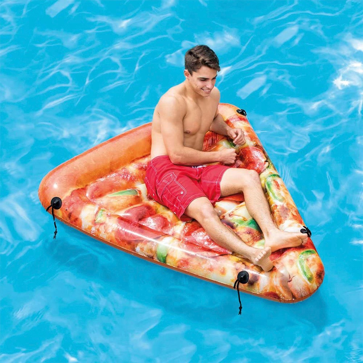Intex Pizza Slice Inflatable Mat with Realistic Printing 58752EU 69in X 57"
