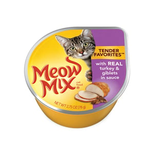 Meow Mix Turkey & Giblets In Sauce 78g