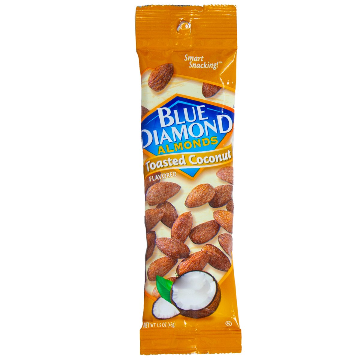 Blue Diamond Almonds Toasted Coconut Flavored 43 g