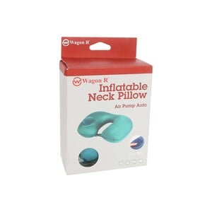 Wagon R Inflatable Neck Pillow With Air Pump TC156 Assorted