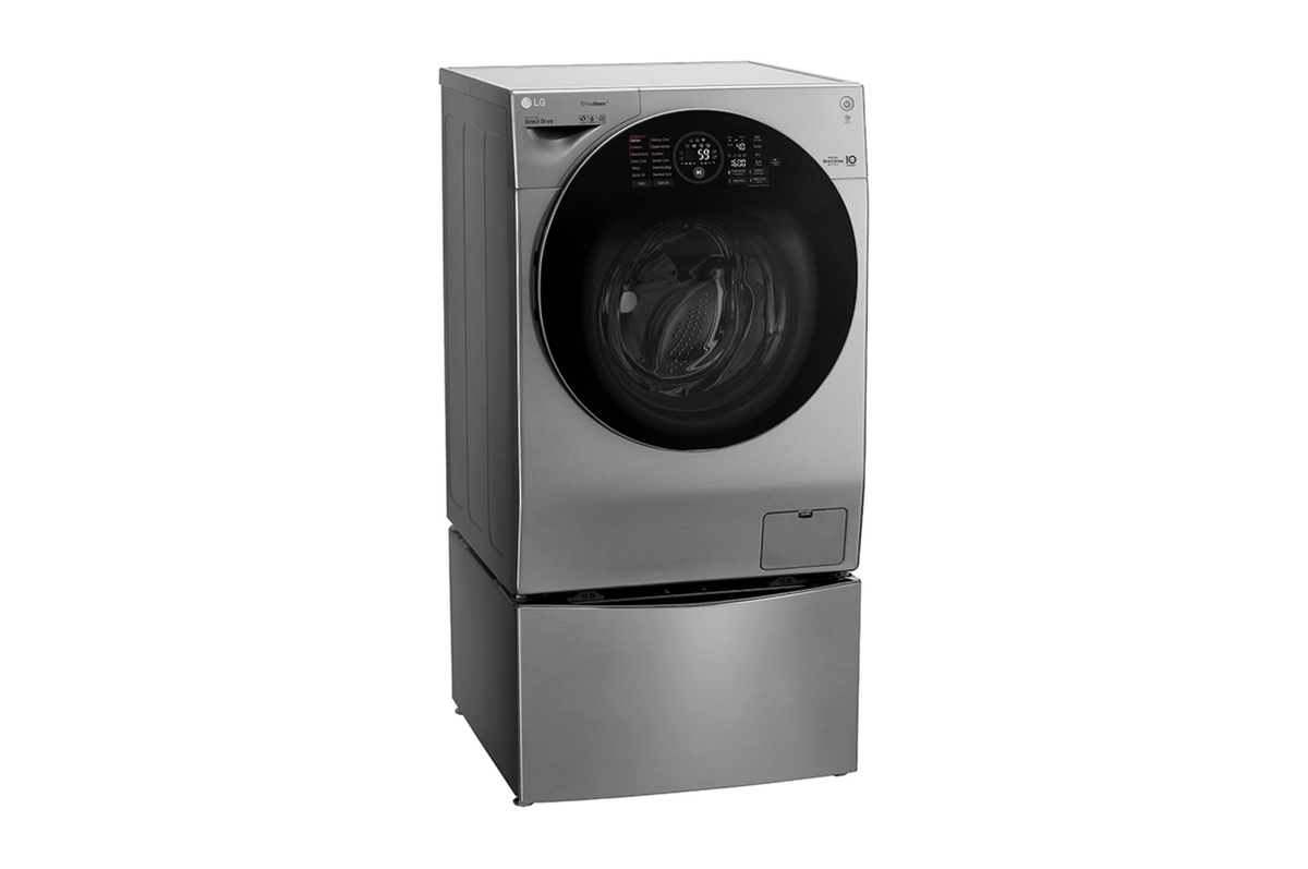 LG Twin Washer & Dryer FH4G1JCHK6N + F8K5XNK4 12.5/7Kg