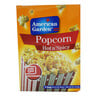 American Garden Hot & Spicy Microwave Popcorn 273g