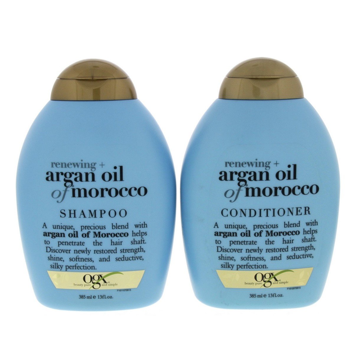 OGX Renewing Argan Oil Of Morocco Shampoo 385 ml + Conditioner 385 ml