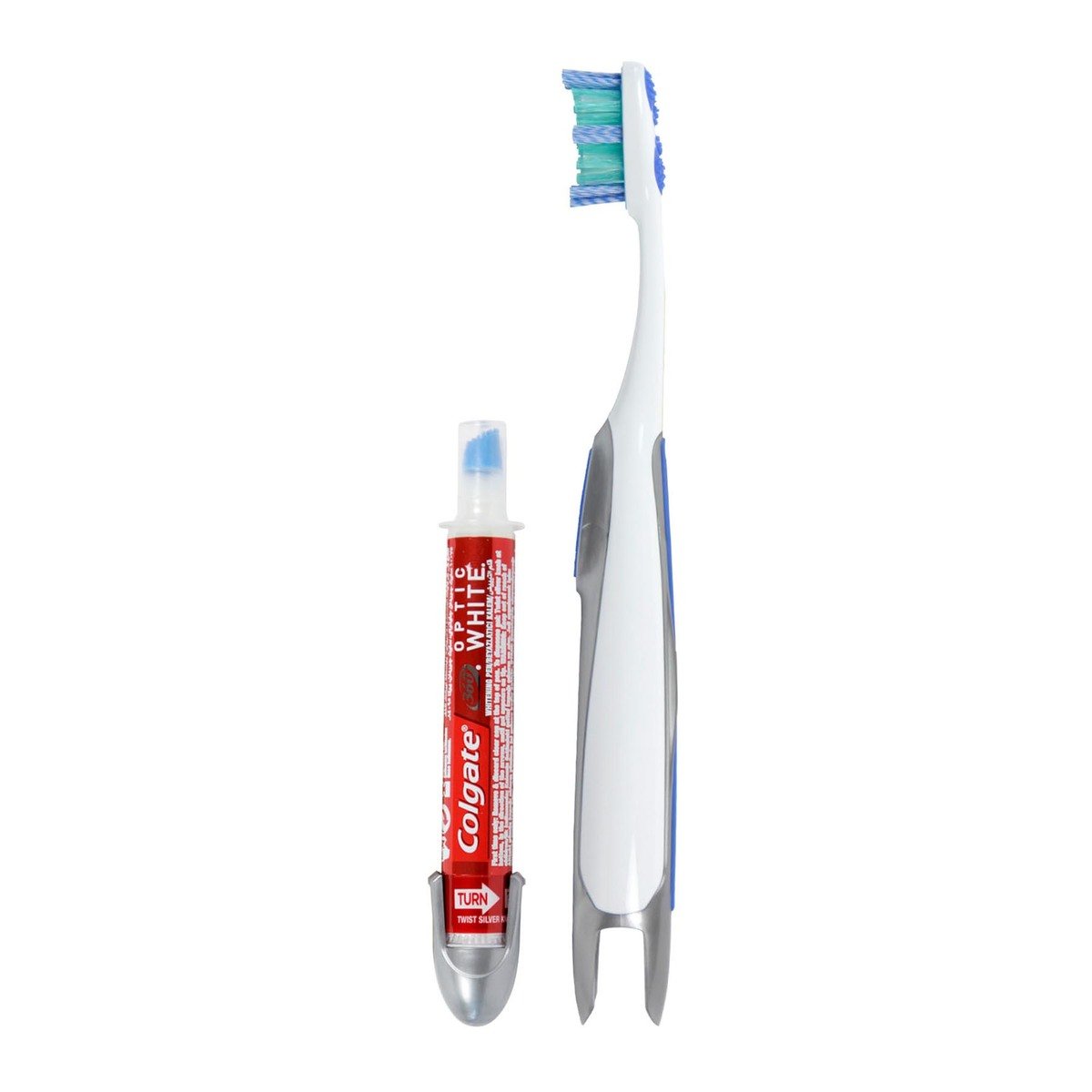 Colgate Optic White Toothbrush + Whitening Pen 2 pcs