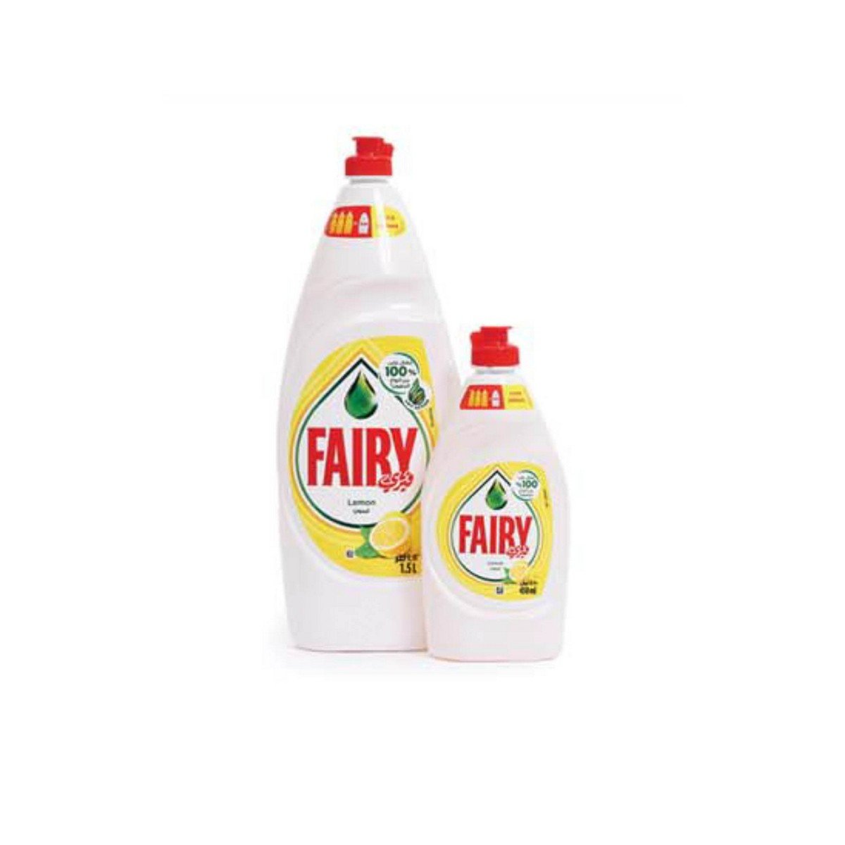 Fairy Dishwash Lemon Liquid 1.5Litre + 450ml