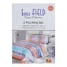 Somer Field Bed Sheet King 3pcs Set 240x260cm Assorter color & Designs