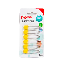 Pigeon Safety Pins 6pcs
