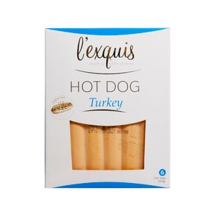 Lexquis Hot Dog Turkey 300g