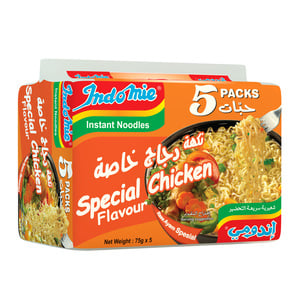 Indomie Instant Noodles Special Chicken Flavour 5 X 75g