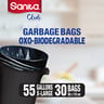 Sanita Club Garbage Bags 55 Gallon 125cm x 105cm 15pcs