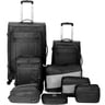 Wagon R Executive Travel 8Piece Set LY801 Black Or Green Color