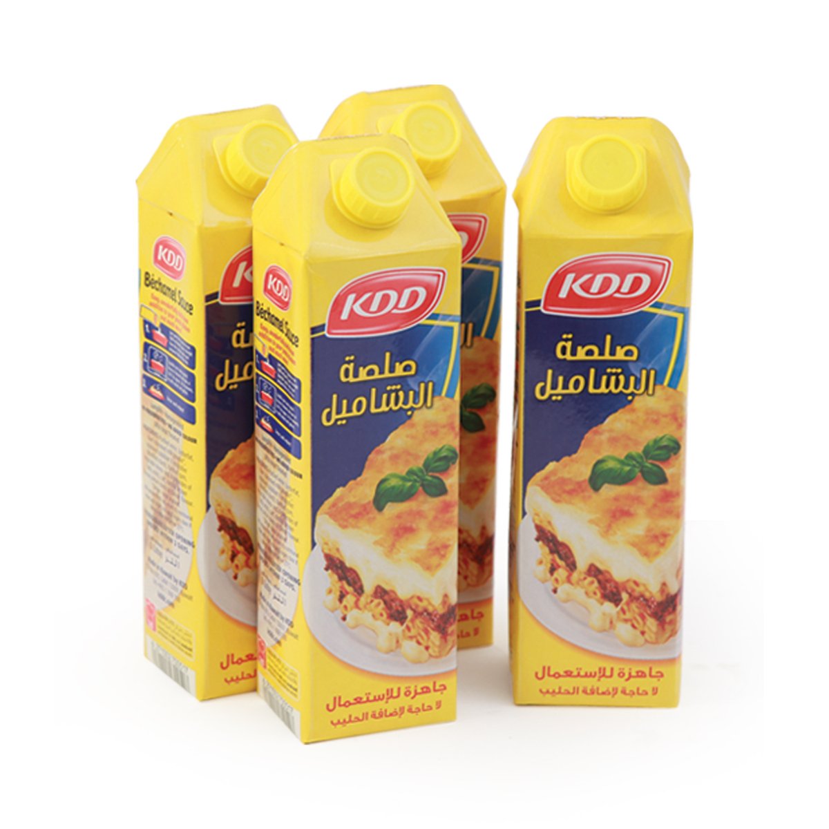KDD Bechamel Sauce Value Pack 4 x 1Litre