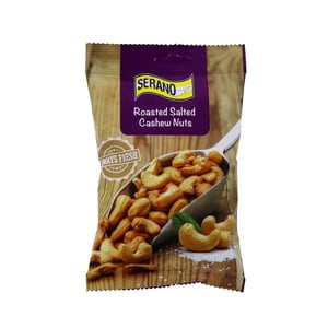 Serano Roasted Cashew Nuts Salted  150g