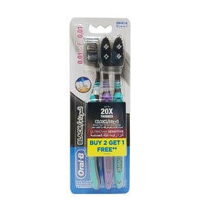 Oral B Ultra Thin Sensitive Toothbrush Extra Soft 3 pcs