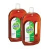 Dettol Anti Bacterial Antiseptic Disinfectant 2 x 1Litre