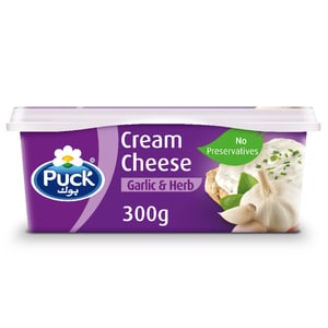 Puck Cream Cheese Garlic & Herbs Spread 300g