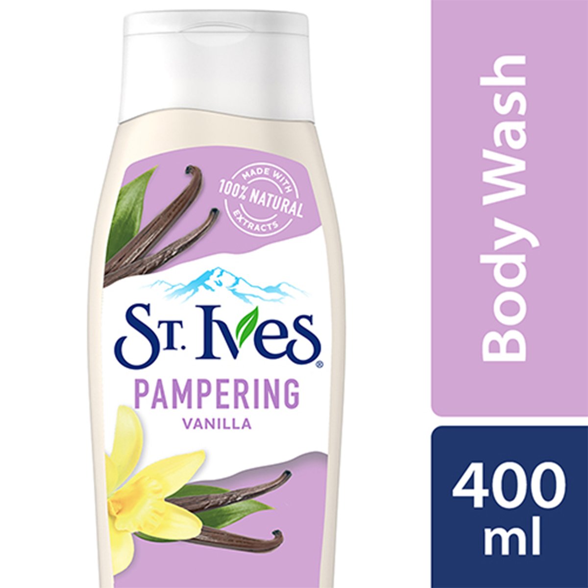St.Ives Pampering Vanilla Body Wash 400 ml