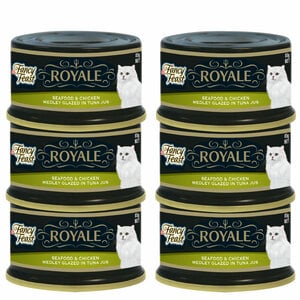 Purina Fancy Feast Royale Seafood and Chicken Wet Cat Food 6 x 85g