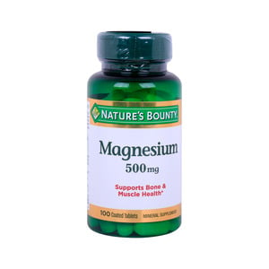 Nature's Bounty Magnesium 500mg 100pcs