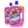 Dac Multi Purpose Disinfectants Rose 2 x 3Litre