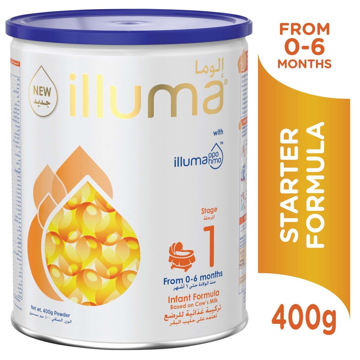Illuma HMO Infant Formula Stage 1 From 0-6 Months 400 g