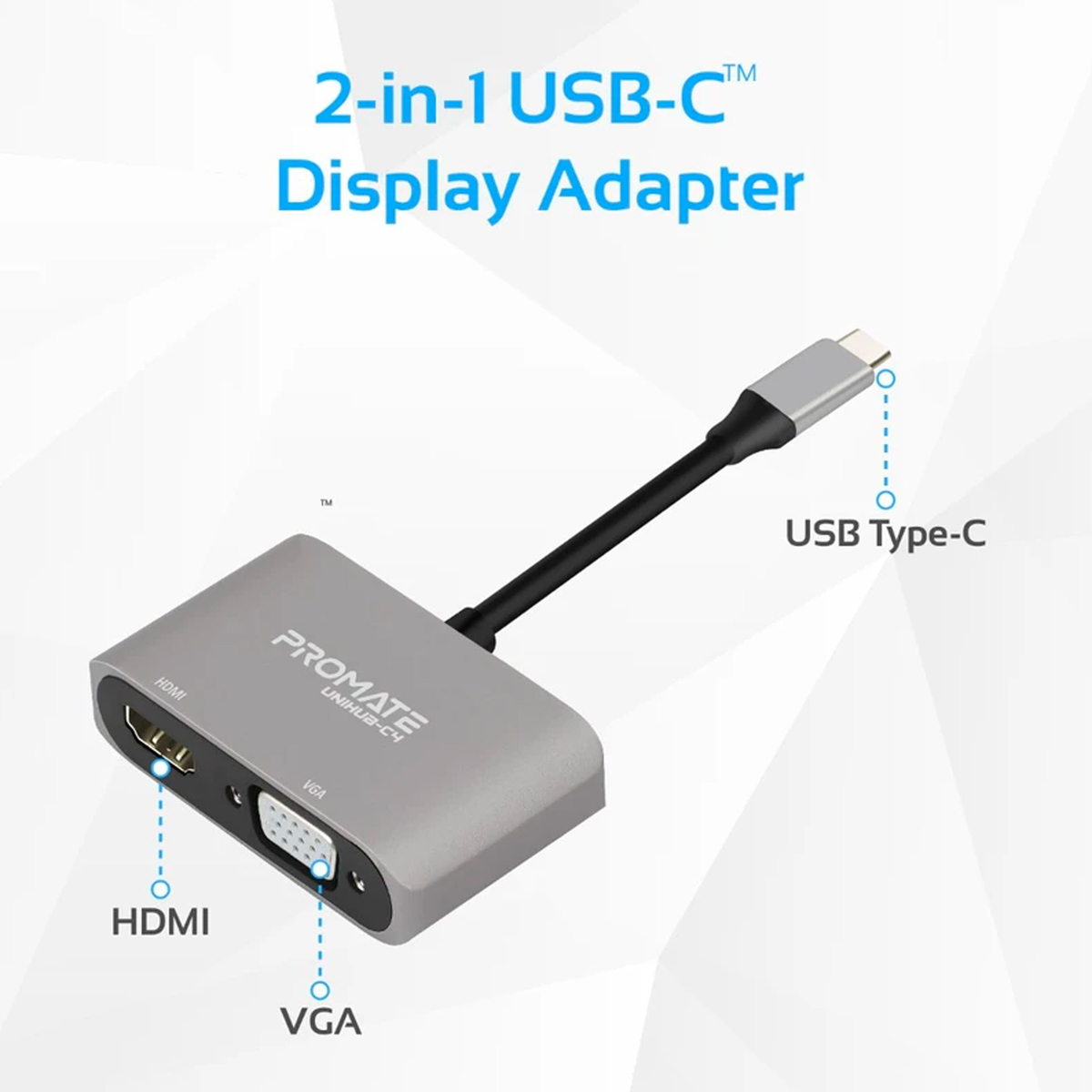 Promate Type-C Hub USB3 UNIHUB-C4