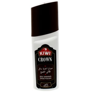 Kiwi Crown Self Shining Shoe Polish Brown 75 Ml