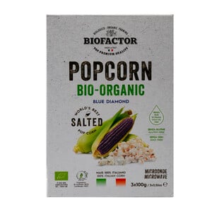 Biofactor Organic Blue Diamond Popcorn Salted 300g