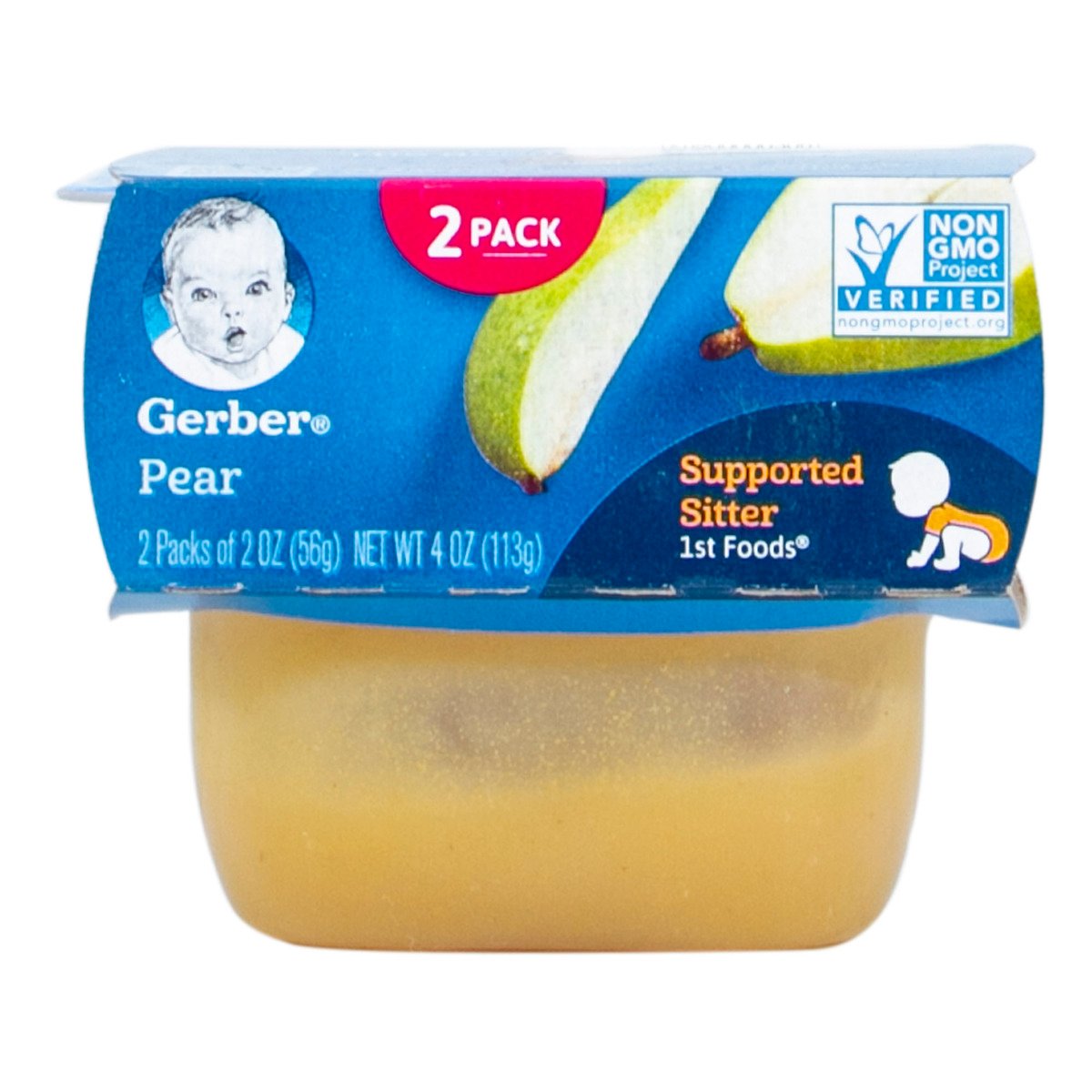 Gerber Baby Food Pear 113 g