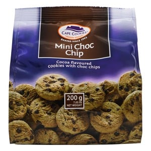 Cape Cookies Mini Choc Chip Cocoa flavoured 200g