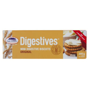 Cape Cookies Mini Digestive Biscuits Original 200g
