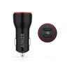 Anker 24W 2-Port Car Charger with 3ft Miro USB Cable Black