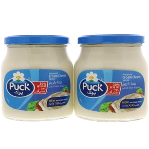 Puck Low Fat Cream Cheese Spread 2 x 500g