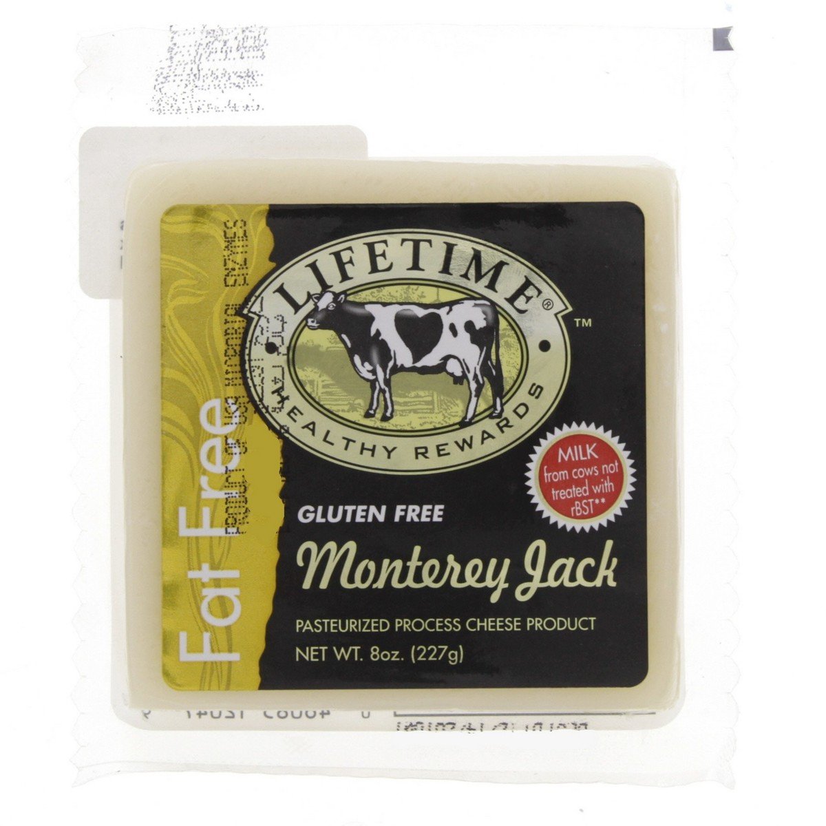 Lifetime Fat Free Monterey Jack Cheese 227 g