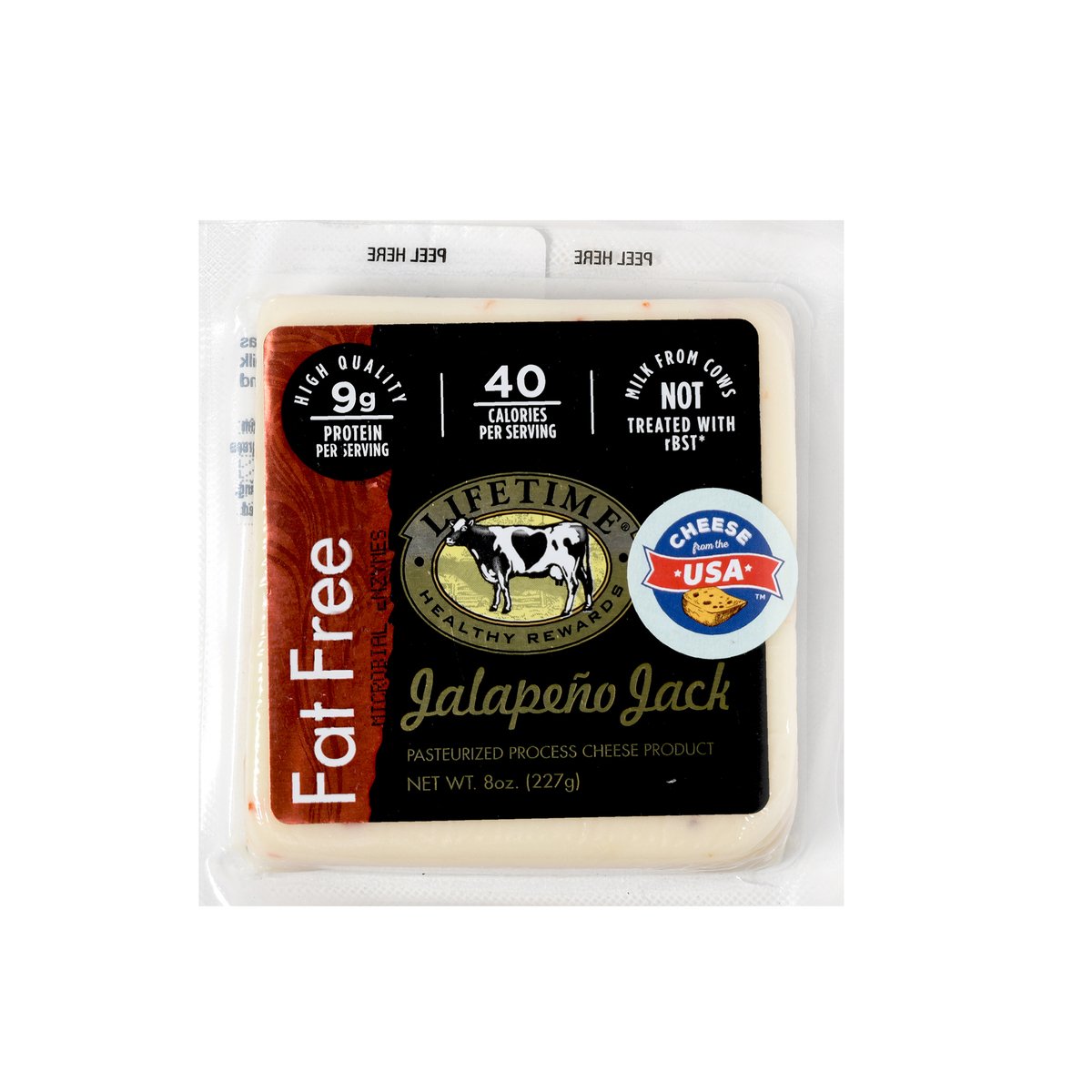 Lifetime Jalapeno Jack Cheese 227 g
