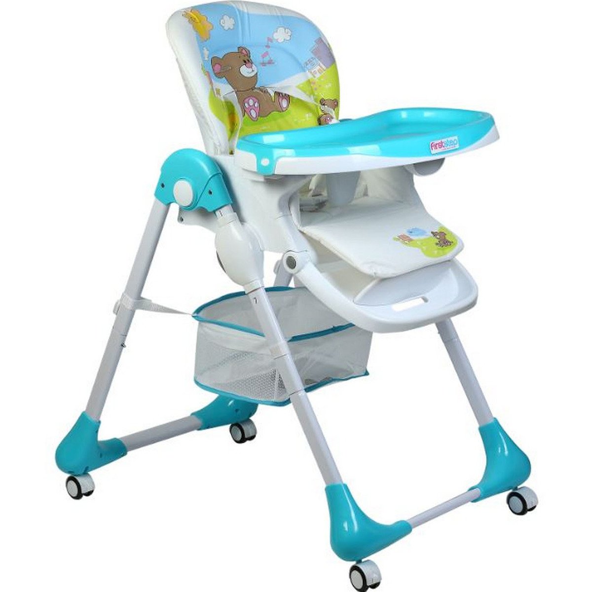 First Step Baby High Chair G188 Blue