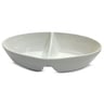 Home Ceramic Plate White 2Side 27cm