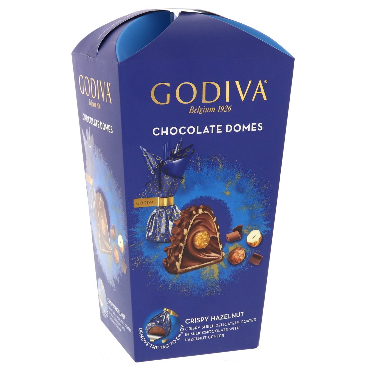 Godiva Chocolate Domes Crispy Hazelnut 150 g