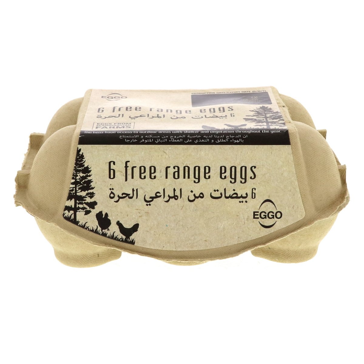 Eggo Free Range Eggs 6 pcs