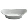 Home Ceramic Bowl Oval White 20cm