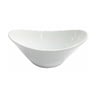 Home Ceramic Deep Bowl Oval White 20cm