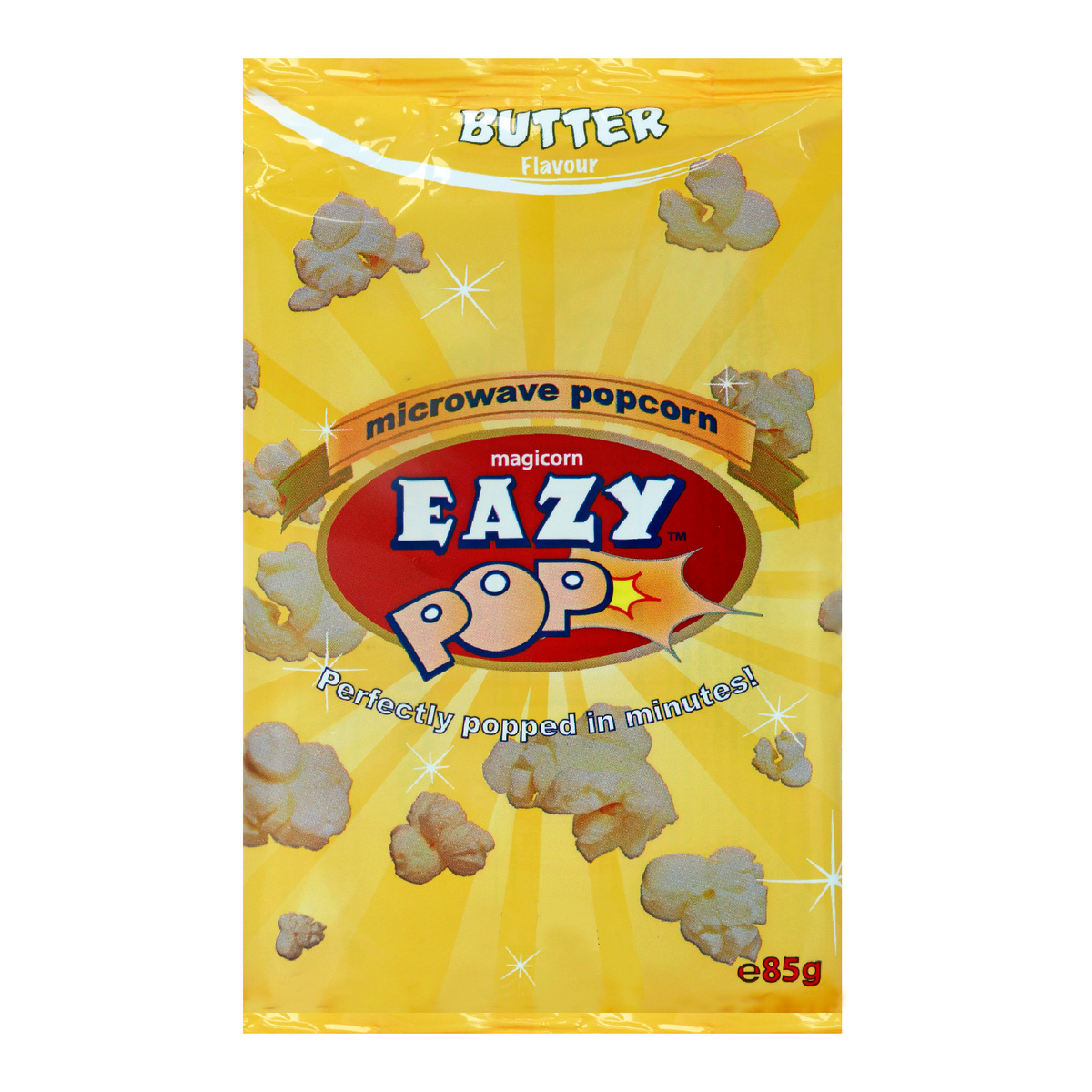 اشتري قم بشراء Eazy Pop Microwave Popcorn Butter 85 g Online at Best Price من الموقع - من لولو هايبر ماركت Pop Corn في الامارات