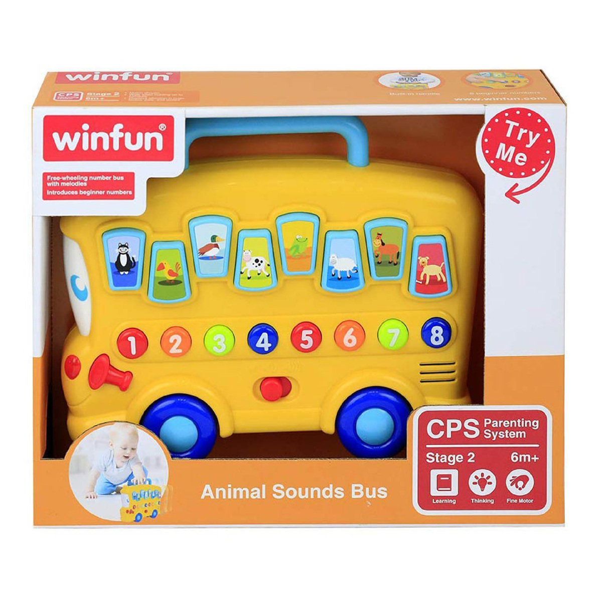 Winfun Animal Sounds Bus 676-01